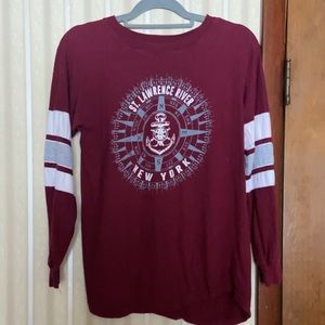 Long sleeve shirt I bought in Alexandria Bay, New York